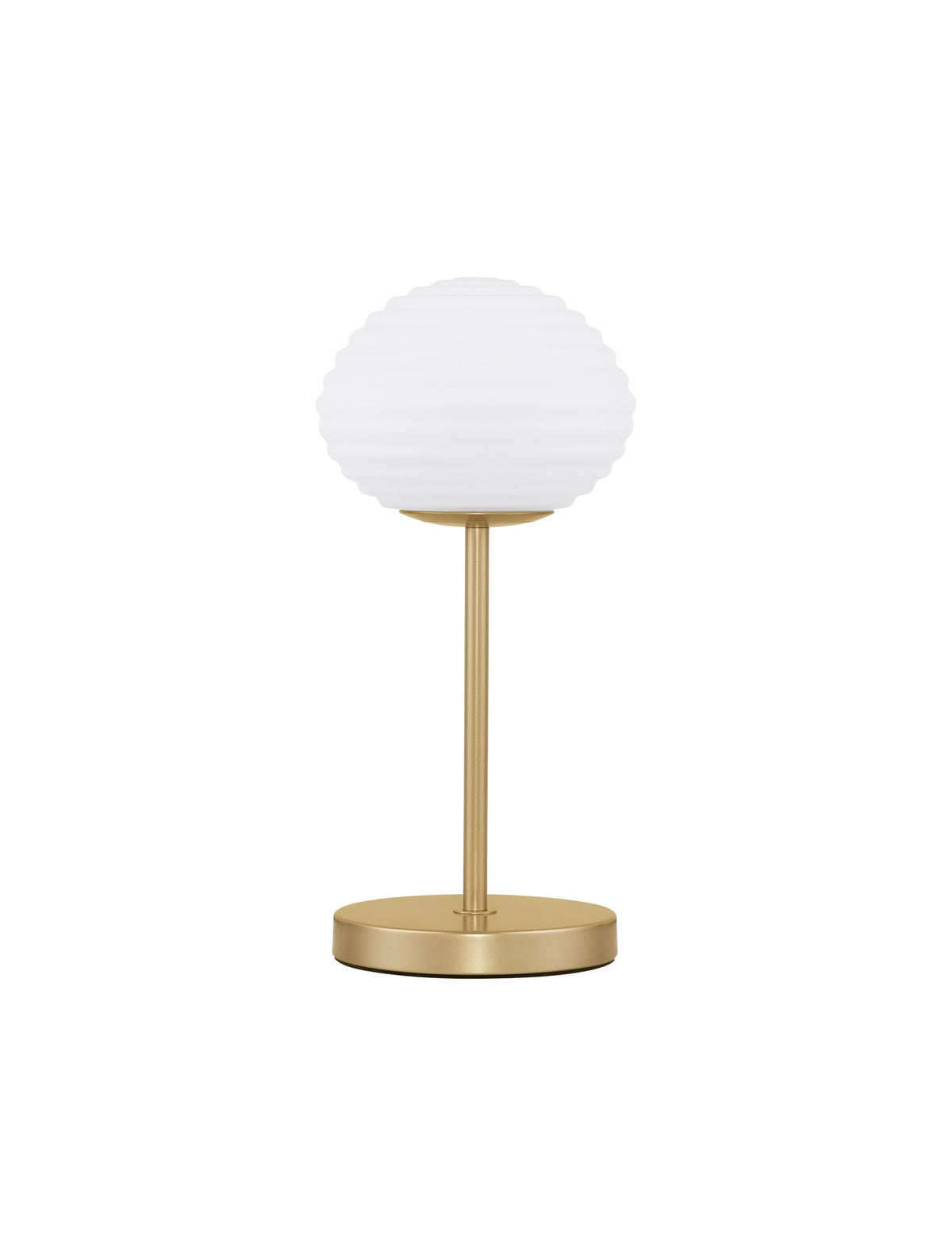 Allen Tischleuchte Gold/Weiß Ø 18cm (2)