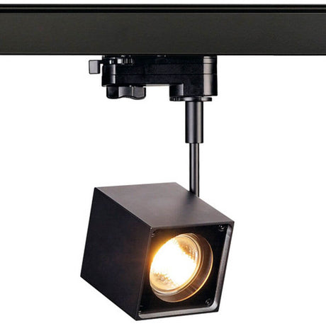 Altra Dice Spot inkl. 3P.-Adapter eckig GU10 max. 50W Schwarz