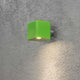 Amalfi LED Außen-Wandleuchte in Grün, modernes Design, ideal für Außenbereiche, inkl. 12V Trafo.