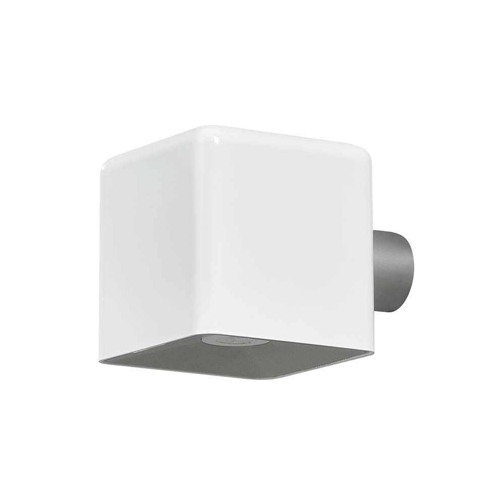 Lampe murale externe à LED amalfi, y compris le trafo 12v blanc