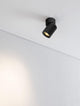 Amecy Deckenleuchte Ø 6cm GU10 in schwarzem Design, ideal für moderne Innenräume.