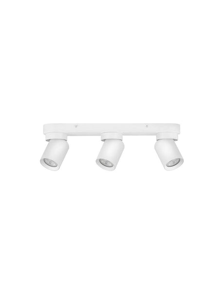Amecy 3-light ceiling light 39x6.5cm with three white spots for optimal lighting at home.