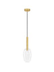 Amelia Pendelleuchte Ø 14cm mit eleganter zweifarbiger Optik und hochwertigem Material.