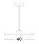 Andria LED Pendelleuchte Ø 40cm 3000K