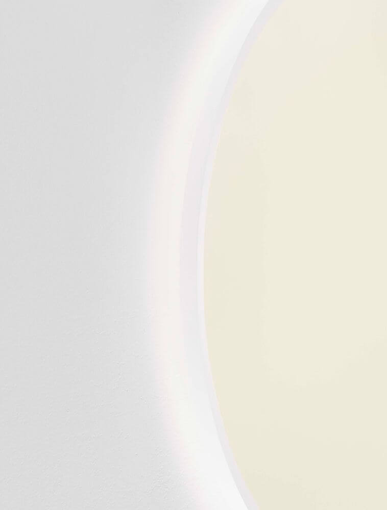 Aoton Deckenleuchte Ø 60cm Rund mit warmem Licht bei Dimmfunktion und DIP-Switch für Lichtfarbwechsel.