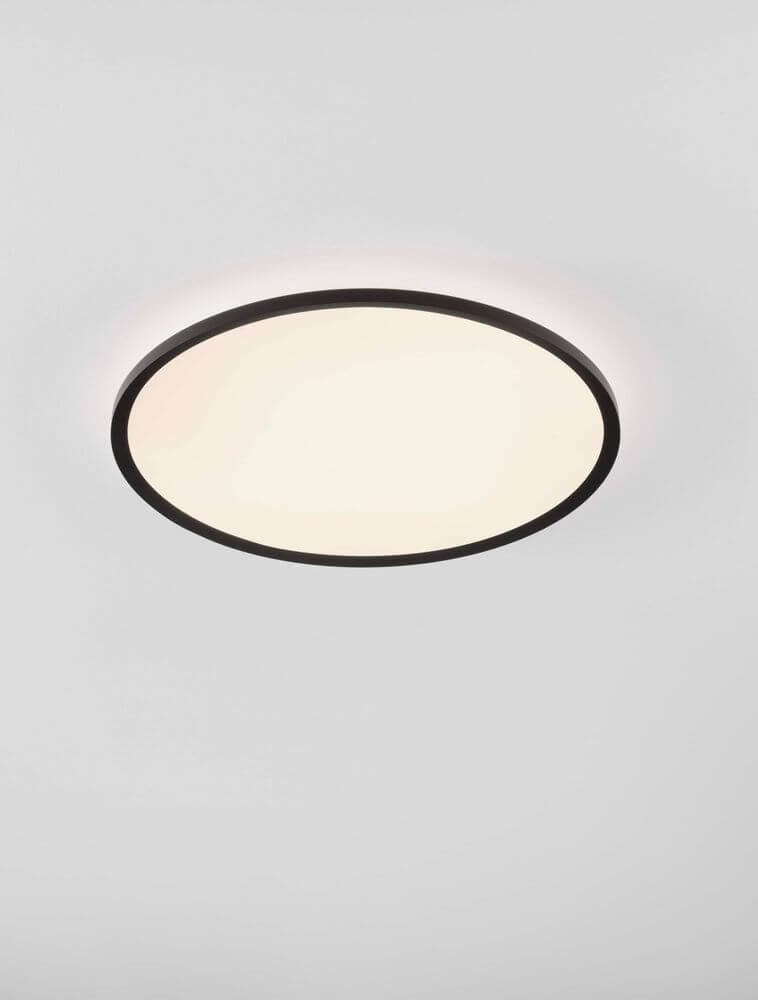 Aoton Deckenleuchte Ø 60cm rund mit dimmbarem Licht und DIP-Switch-Funktion für Farbänderung.