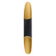 Apo 50 LED-Wandlampe in Schwarz und Gold, dimmbar, modernes Design, blendfreier Lichtaustritt.