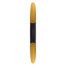 Apo 80 LED wall light extravagant design dimmable in black and gold color scheme.