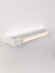 Arga LED Wandleuchte 45cm 3000K IP44 mit warmem Licht, modernes Design, perfekter Einsatz in Badezimmer und Wohnraum.