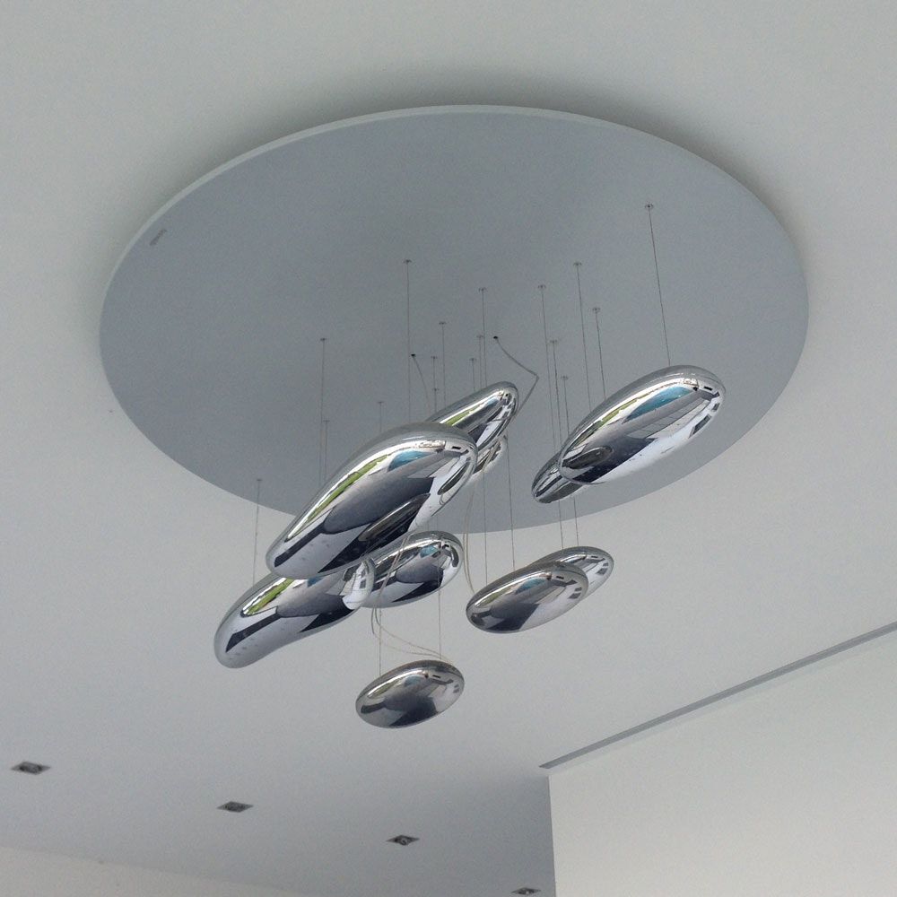 Artemide Mercury Soffitto LED Deckenlampe Ø 110cm Chrom