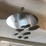 Artemide Mercury Sospensione LED hanging lamp Ø 110cm chrome