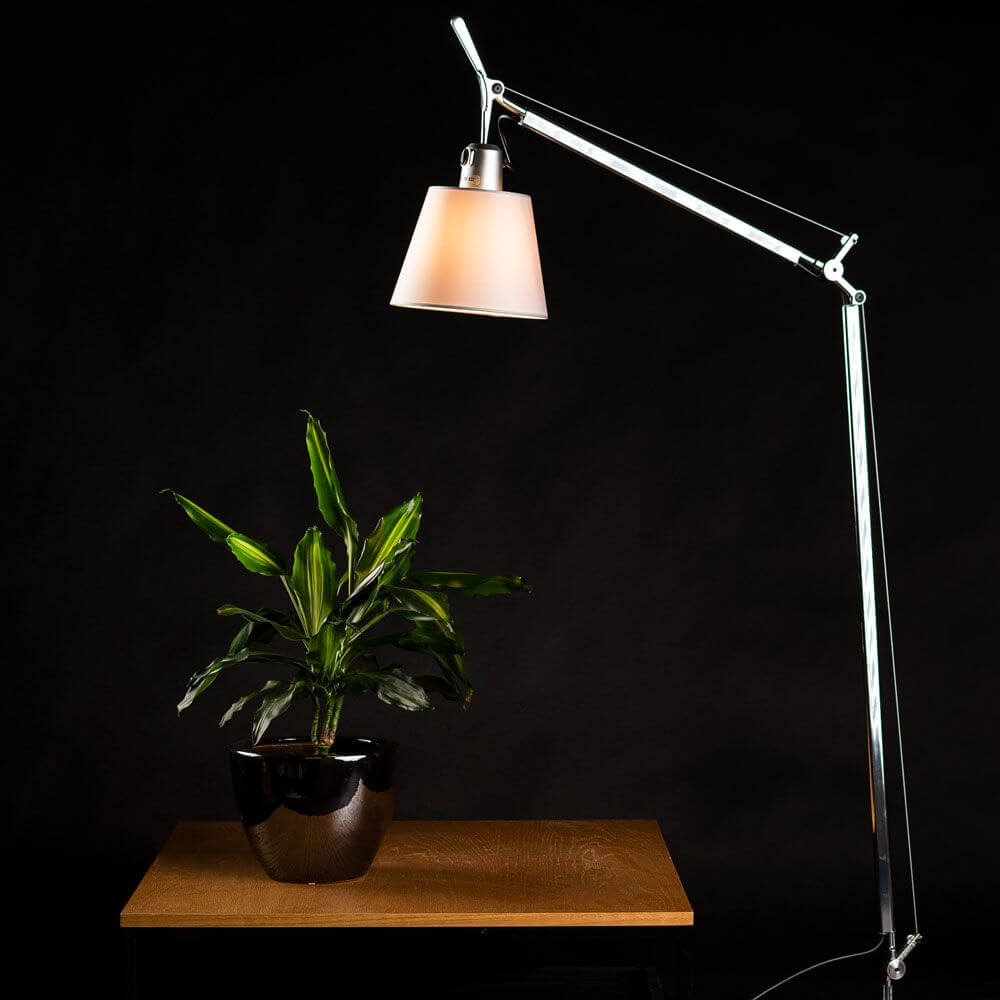 Artemide Tolomeo Basculante Body Body Ø 18cm satyna