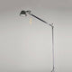 Artemide Tolomeo Lettura Body Körper, verstellbare Lampe aus Aluminium mit Gelenken und Halterung.