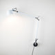 Artemide Tolomeo Parete Wandleuchte in Weiß mit dimmbarem LED-Leuchtmittel, ideal für Schreibtisch und Nachttisch.