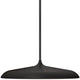 Artist 25 LED Pendelleuchte Ø 25cm Dimmbar Schwarz, elegante schwarze Pendelleuchte mit moderne Form.