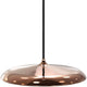 Artist 25 LED Pendelleuchte mit zeitlosem Design in Kupferoptik.