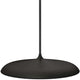 Artist 25 LED Pendelleuchte in modernem Design, geformt wie ein Schlagzeugbecken.