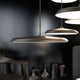 Artist 40 LED Pendellampe Ø 40cm Dimmbar 1460lm Schwarz im eleganten, modernen Wohnambiente.