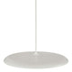 Artist 40 LED Pendelleuchte in schlichten, zeitlosen Design, inspiriert von der Musikwelt, mit beckenförmigem Lampenschirm.