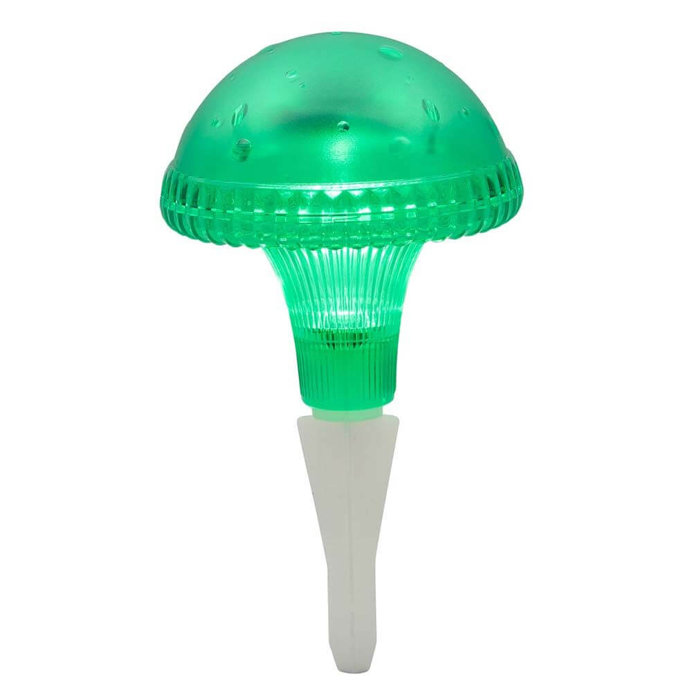 Assisi Pilz Solar LED Leuchte Grün