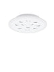 Astro LED Deckenleuchte 3000K Weiß in elegantem, runden Design mit mehreren Lichtöffnungen.