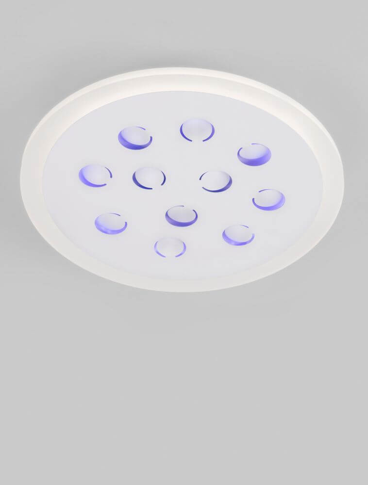 Astro LED Deckenleuchte 3000K Weiß mit innovativem Design und sanftem Licht.