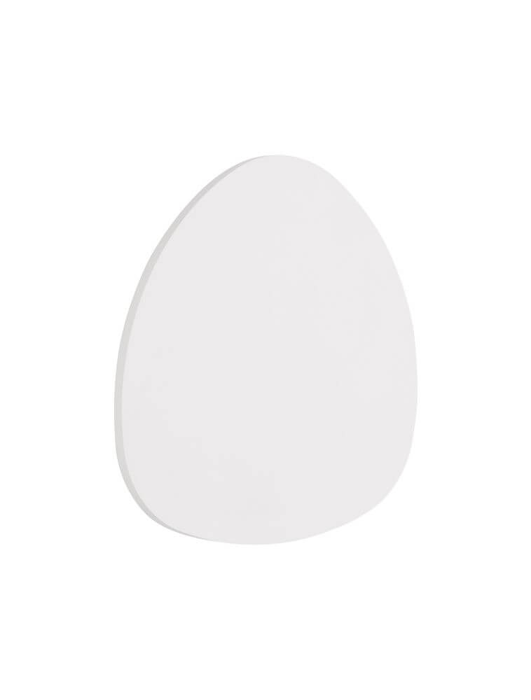 Atena LED Wandleuchte 3000K Weiß in eleganter, minimalistischer Formgebung und reiner, weißer Farbe.