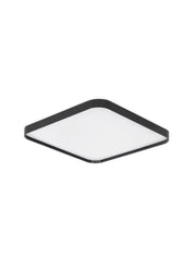 Athos LED Deckenleuchte 3000K mit quadratischer Form und minimalistischem Design in sandweißer Farbe.