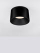 Atil LED Deckenleuchte Ø 50cm 3000K in elegantem Schwarz, ideal für Esszimmer und Wohnzimmer.
