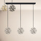 s.luce Atom LED dining table pendant light 2 to 5-light beam 120cm