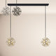 s.luce Atom LED dining table pendant light 2 to 5-light beam 120cm