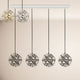 s.luce Atom LED dining table pendant light 2 to 5-light beam 120cm