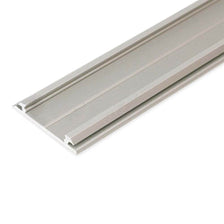 Aufbau-Biegeprofil 200cm Alu-eloxiert ohne Abdeckung für LED-Strips, biegsames Aluminium-Wandprofil