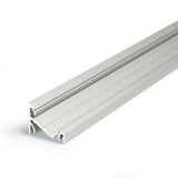 Inställningshörnprofil 30 ° 200 cm aluminium anodiserad för LED-remsor
