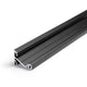 Aufbau-Eckprofil 30° 200cm Schwarz für LED-Strips