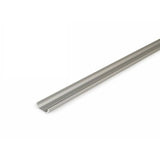 Alu-eloxiertes Aufbau-Eckprofil 45° für LED-Strips, 200cm lang, ideal für professionelle Montagen.