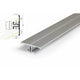 Aufbau-Wandprofil T-Form 200cm Alu-eloxiert für LED-Strips - Aluminium-Profil für LED-Strip-Einbau mit Details.