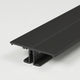Aufbau-Wandprofil T-Form 200cm Schwarz für LED-Strips - Aluminiumprofil für LED-Beleuchtung