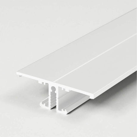 Aufbau-Wandprofil T-Form 200cm Weiß für LED-Strips nahaufnahme