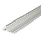 Aufbau-Wandprofil schräg 200cm Alu-eloxiert ohne Abdeckung, Aluminium-Profil für LED-Strip-Installationen.