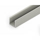 Aufbauprofil micro XL 200cm Alu-eloxiert ohne Abdeckung, geeignet für LED-Strip-Installationen.