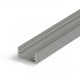 Mini Aluminium Aufbauprofil 200cm für LED-Strips, eloxiert und hitzebeständig