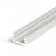 Aufbauprofil mini 200cm Alu-roh ohne Abdeckung für LED-Strips