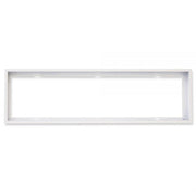 Aufbaurahmen Weiß für LED Panel 1200 für die Schnellmontage von LED-Panele.