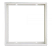Aufbaurahmen Weiß für LED Panel 625 für Schnellmontage, weißer Aufbaurahmen für LED-Panele