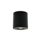 Aufbaustrahler Sabonis in Schwarz, elegantes Aubaudownlight mit verstellbarem Licht.