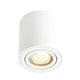 Aufbaustrahler Sabonis, modernes Aubaudownlight mit verstecktem Kippscharnier für flexible Lichtausrichtung.