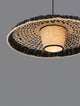 Aura Pendelleuchte Ø 61cm Rattan - Skandinavisches Design mit natürlicher Eleganz und modernem Lampenschirm