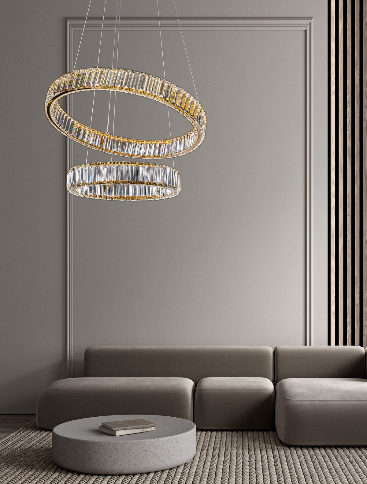 Aurelia LED Pendelleuchte Ø 60cm 2-flammig (5)