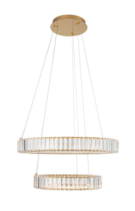 Lampada a ciondolo a LED Aurelia Ø 60 cm 2-flame